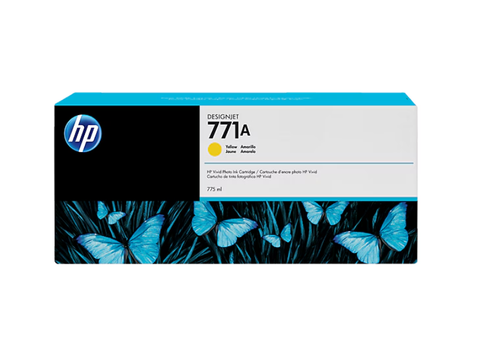 HP 771A Yellow Ink Cartridge 775ml (B6Y18A) NEW OEM