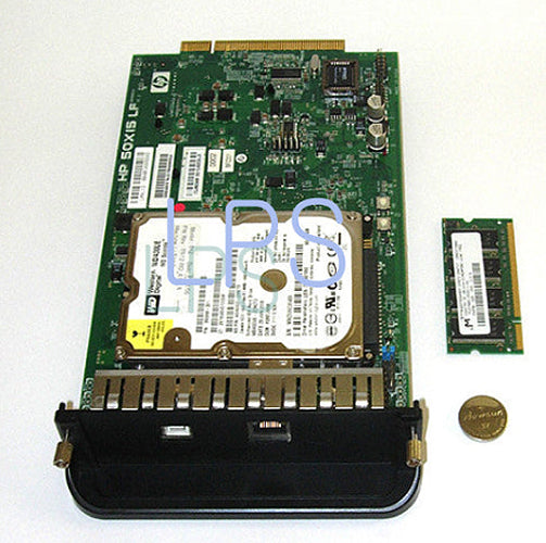 Designjet Z2100 Formatter Board & IDE Hard Disk Drive Q6675-60086